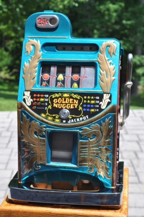 golden nugget slot machine for sale